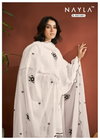 Nayla Libas Cotton Work Designer Kurti With Bottom Dupatta Wholesale Online
